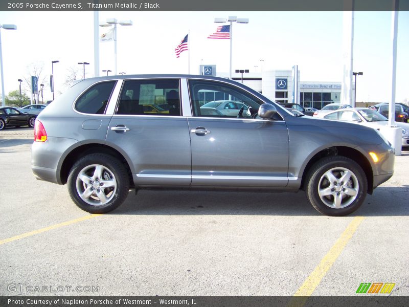 Titanium Metallic / Black 2005 Porsche Cayenne S