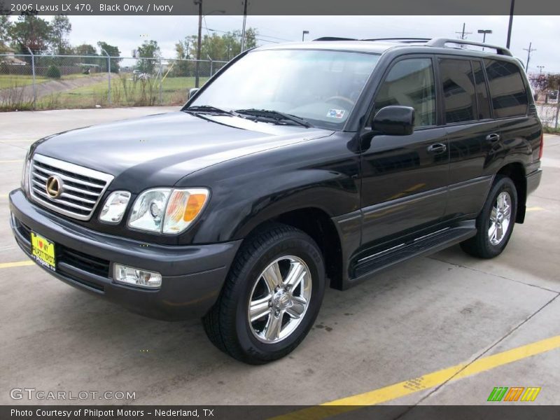 Black Onyx / Ivory 2006 Lexus LX 470