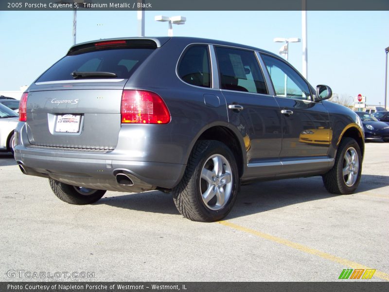 Titanium Metallic / Black 2005 Porsche Cayenne S
