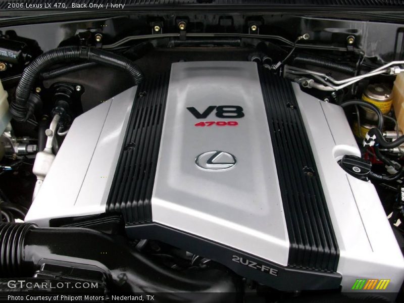Black Onyx / Ivory 2006 Lexus LX 470