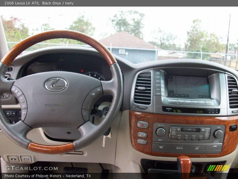 Black Onyx / Ivory 2006 Lexus LX 470