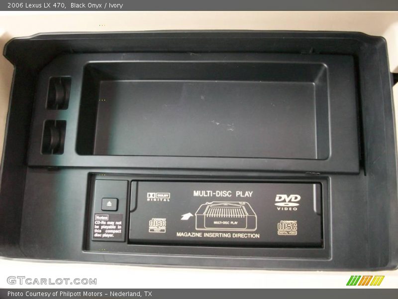 Black Onyx / Ivory 2006 Lexus LX 470