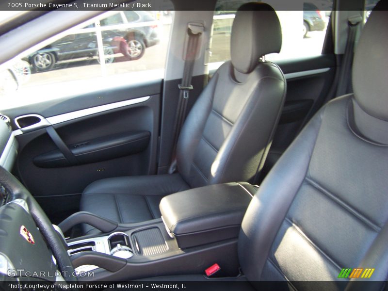 Titanium Metallic / Black 2005 Porsche Cayenne S