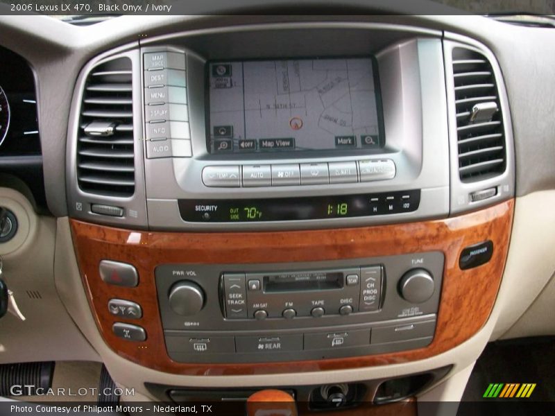 Black Onyx / Ivory 2006 Lexus LX 470