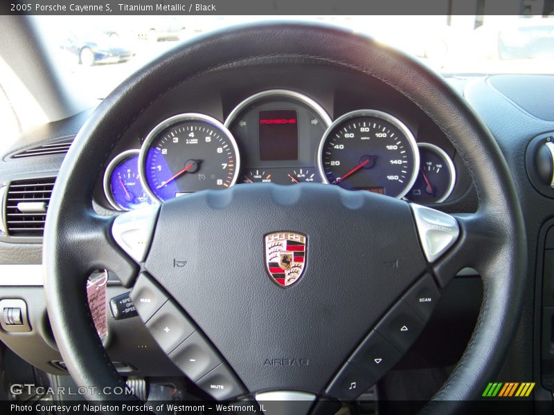 Titanium Metallic / Black 2005 Porsche Cayenne S