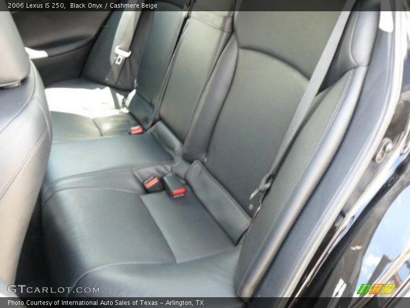 Black Onyx / Cashmere Beige 2006 Lexus IS 250