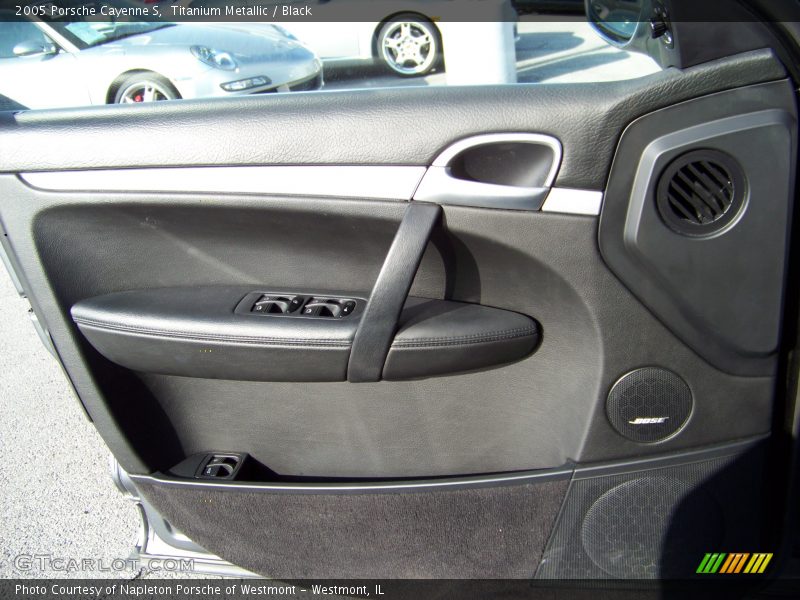 Titanium Metallic / Black 2005 Porsche Cayenne S
