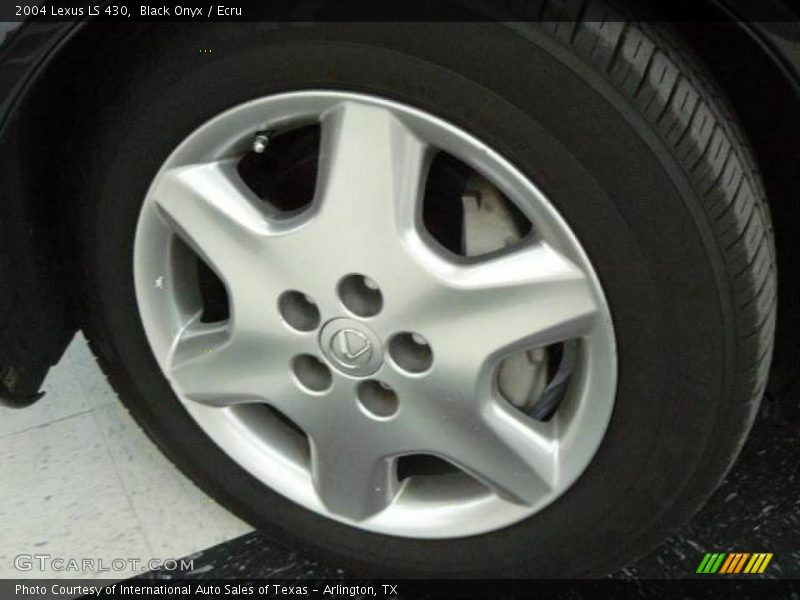 Black Onyx / Ecru 2004 Lexus LS 430