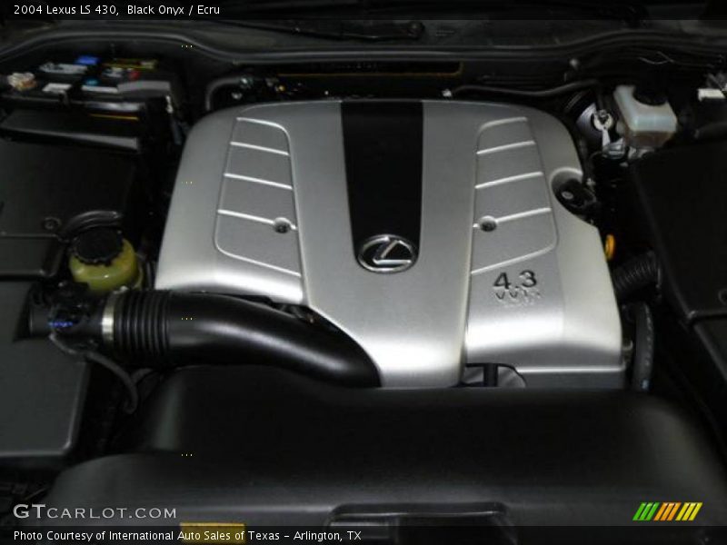 Black Onyx / Ecru 2004 Lexus LS 430