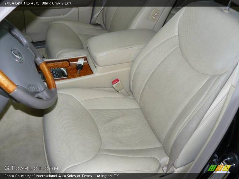 Black Onyx / Ecru 2004 Lexus LS 430