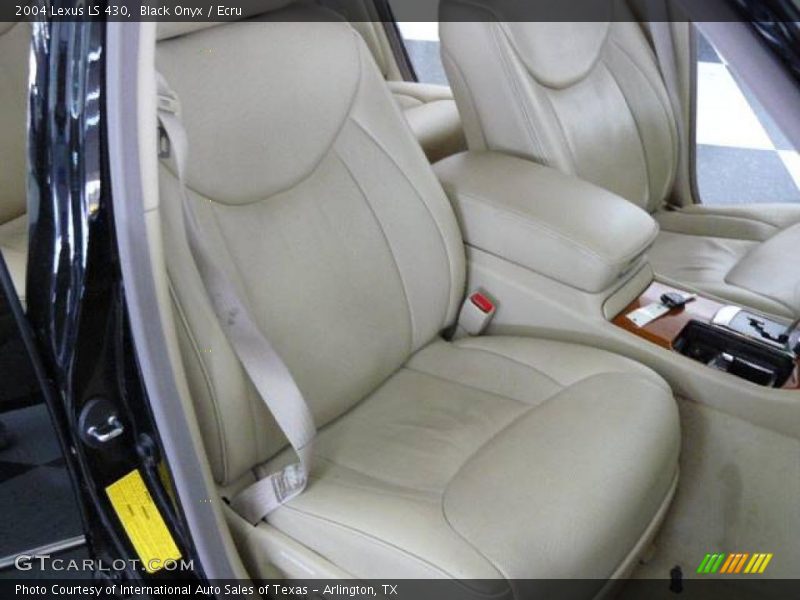 Black Onyx / Ecru 2004 Lexus LS 430