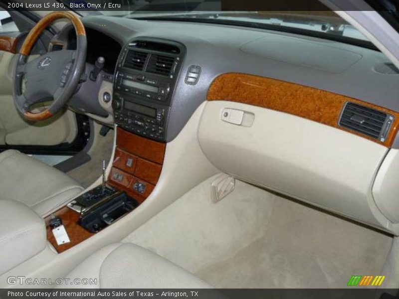 Black Onyx / Ecru 2004 Lexus LS 430