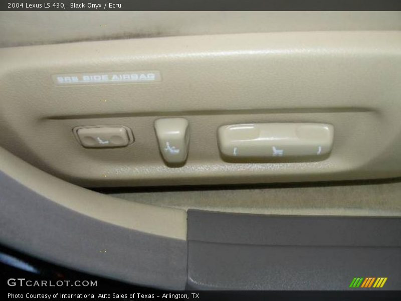 Black Onyx / Ecru 2004 Lexus LS 430