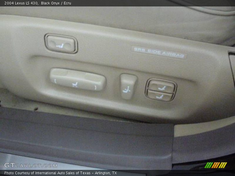 Black Onyx / Ecru 2004 Lexus LS 430