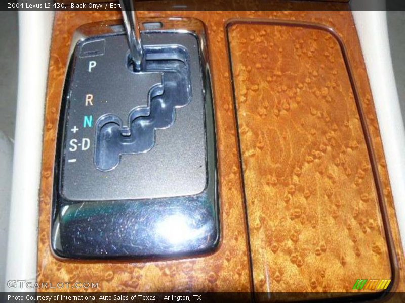 Black Onyx / Ecru 2004 Lexus LS 430