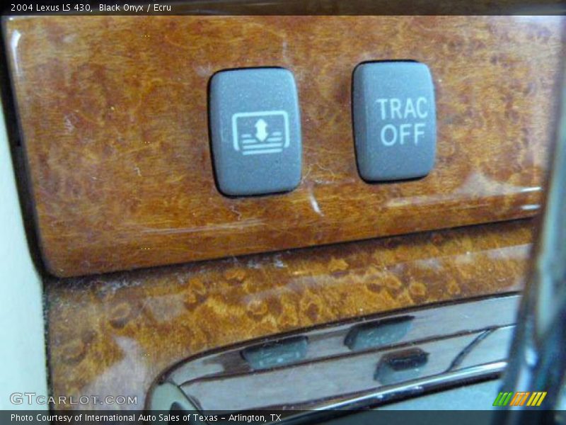 Black Onyx / Ecru 2004 Lexus LS 430