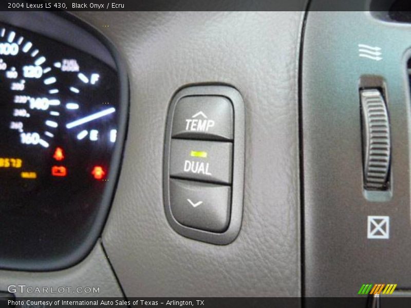 Black Onyx / Ecru 2004 Lexus LS 430