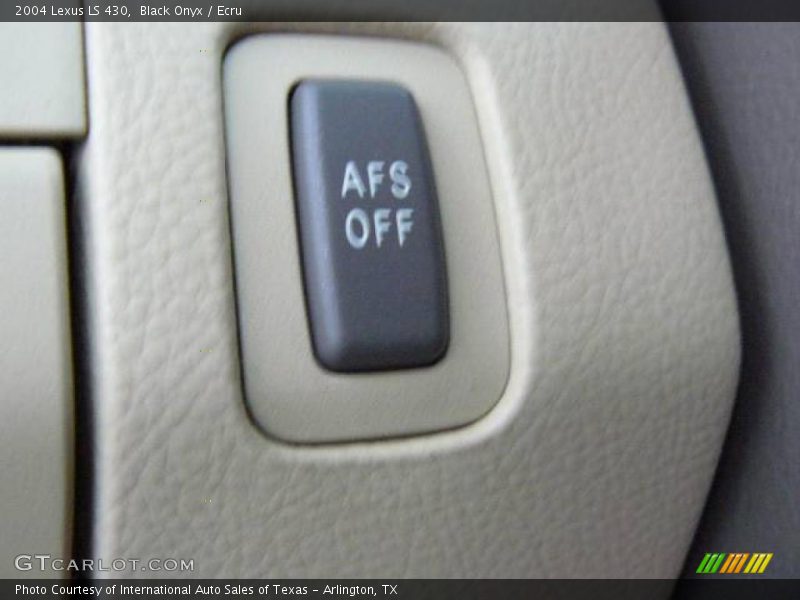 Black Onyx / Ecru 2004 Lexus LS 430