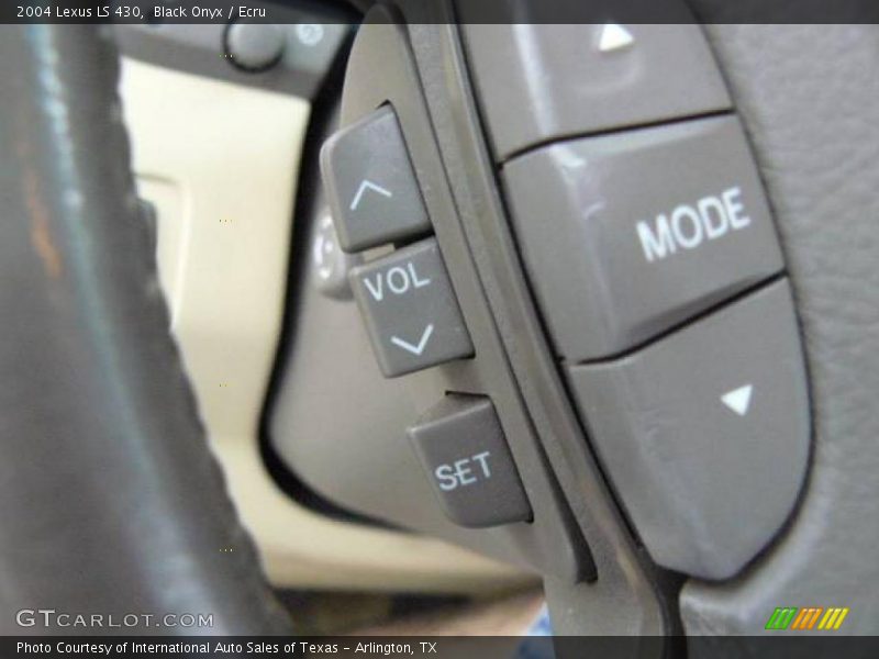 Black Onyx / Ecru 2004 Lexus LS 430