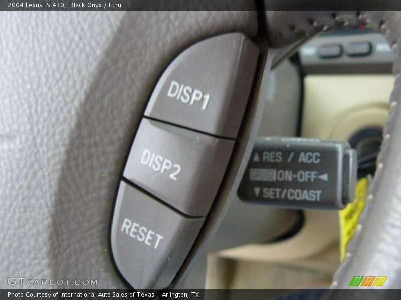Black Onyx / Ecru 2004 Lexus LS 430