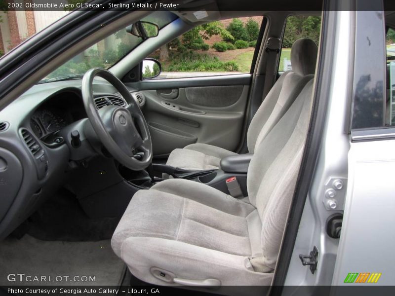 Sterling Metallic / Pewter 2002 Oldsmobile Alero GL Sedan