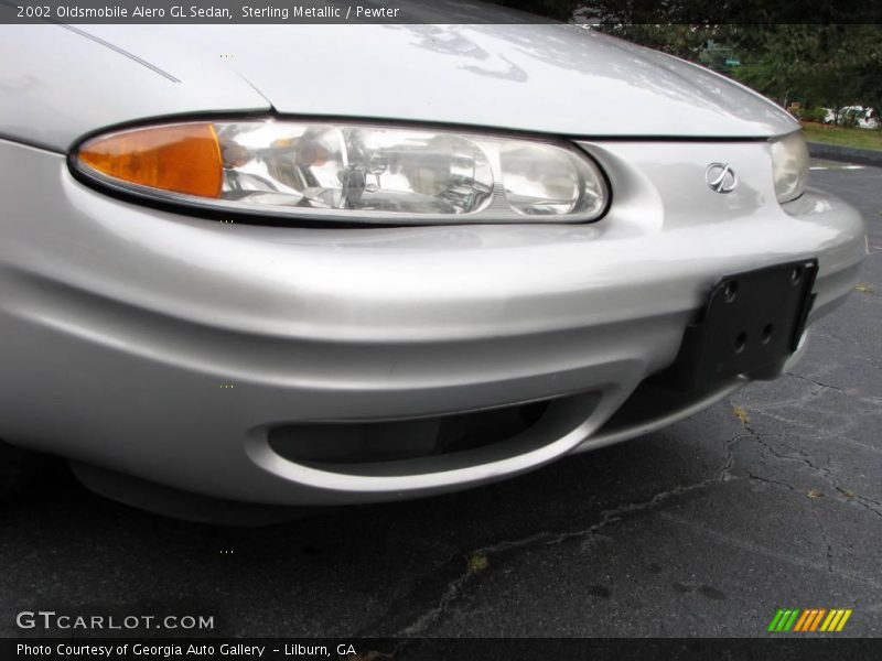 Sterling Metallic / Pewter 2002 Oldsmobile Alero GL Sedan