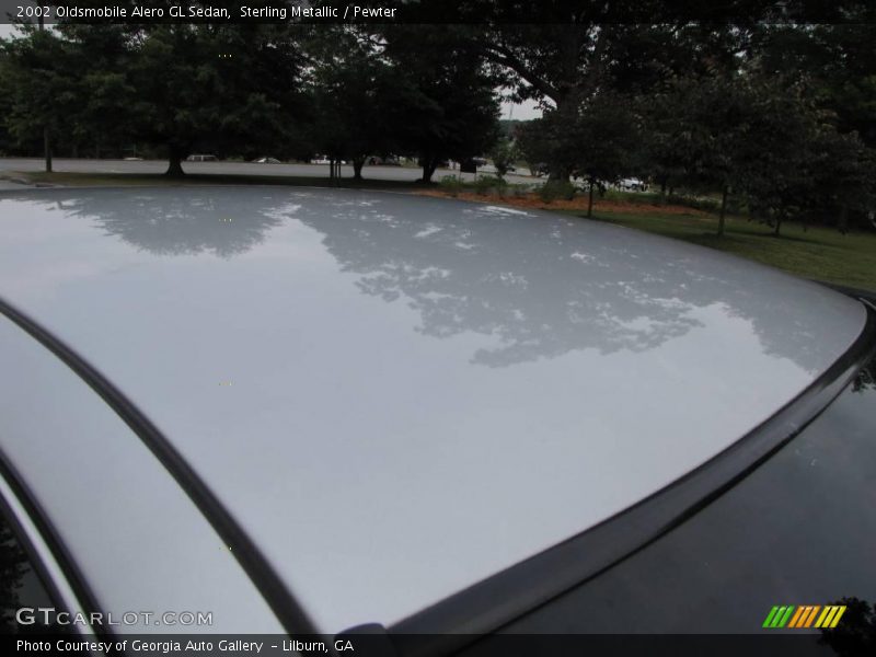 Sterling Metallic / Pewter 2002 Oldsmobile Alero GL Sedan