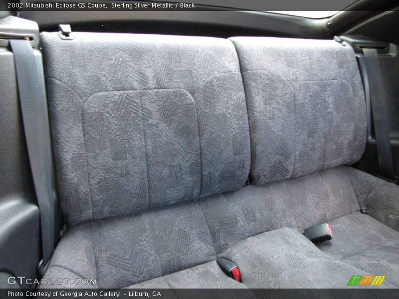 Sterling Silver Metallic / Black 2002 Mitsubishi Eclipse GS Coupe