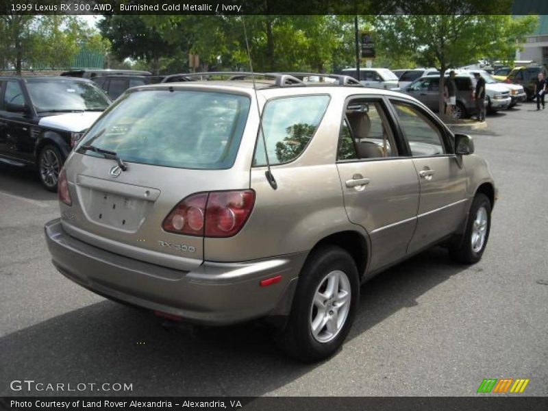 Burnished Gold Metallic / Ivory 1999 Lexus RX 300 AWD