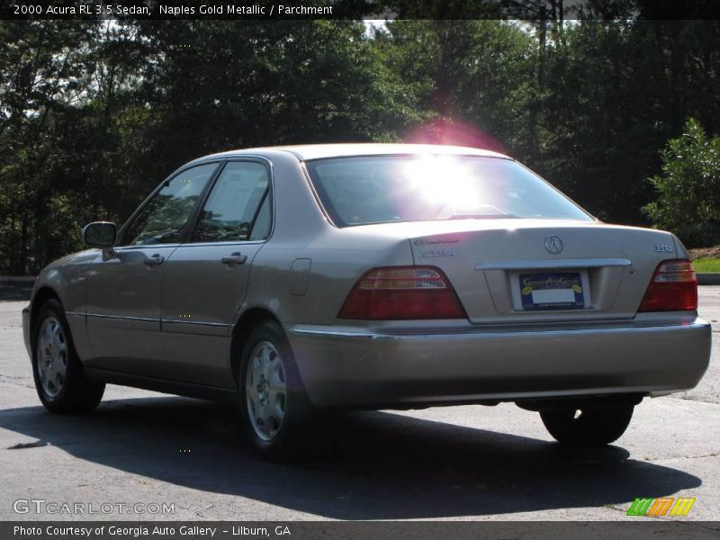 Naples Gold Metallic / Parchment 2000 Acura RL 3.5 Sedan