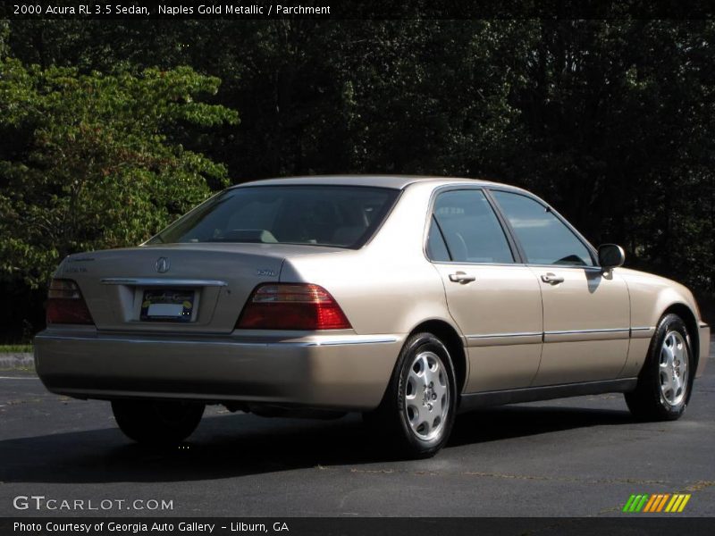 Naples Gold Metallic / Parchment 2000 Acura RL 3.5 Sedan