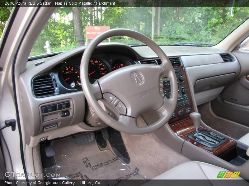 Naples Gold Metallic / Parchment 2000 Acura RL 3.5 Sedan