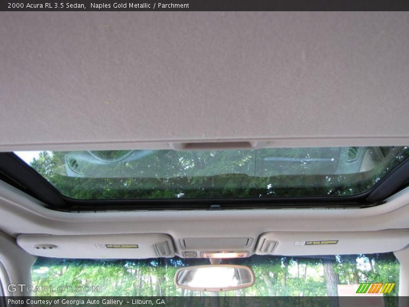 Naples Gold Metallic / Parchment 2000 Acura RL 3.5 Sedan