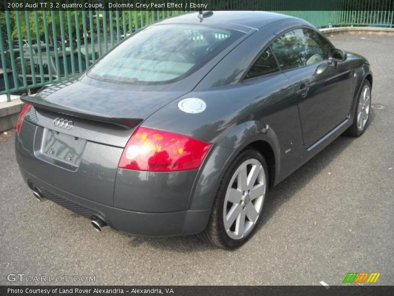 Dolomite Grey Pearl Effect / Ebony 2006 Audi TT 3.2 quattro Coupe