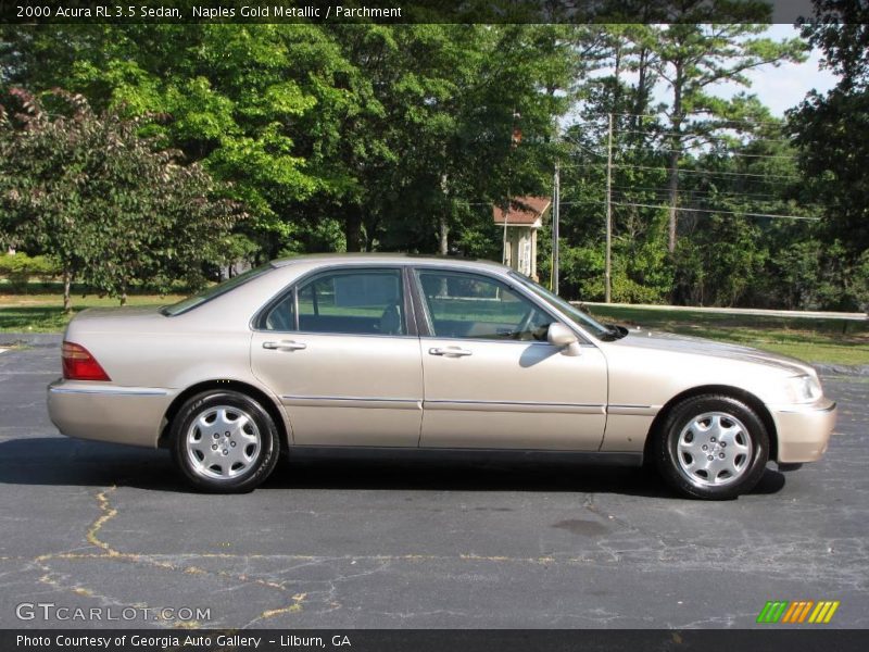 Naples Gold Metallic / Parchment 2000 Acura RL 3.5 Sedan