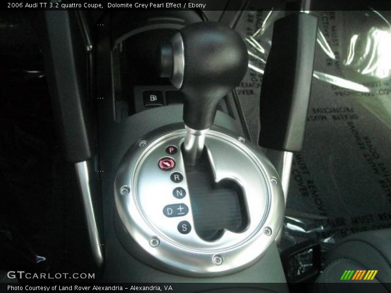 Dolomite Grey Pearl Effect / Ebony 2006 Audi TT 3.2 quattro Coupe