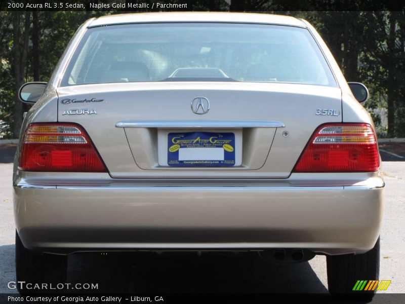 Naples Gold Metallic / Parchment 2000 Acura RL 3.5 Sedan