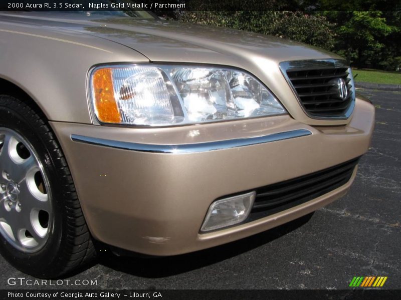 Naples Gold Metallic / Parchment 2000 Acura RL 3.5 Sedan