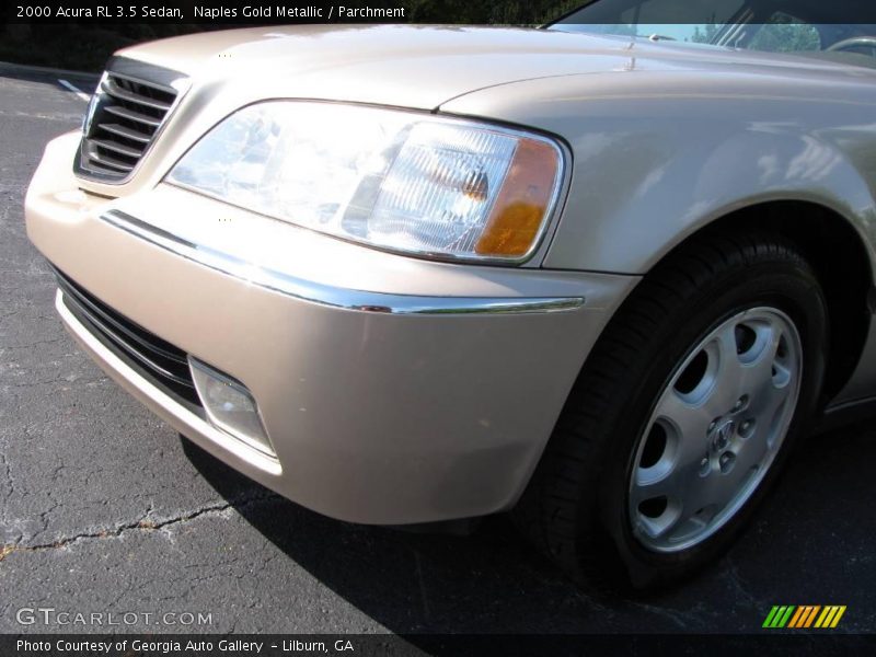 Naples Gold Metallic / Parchment 2000 Acura RL 3.5 Sedan