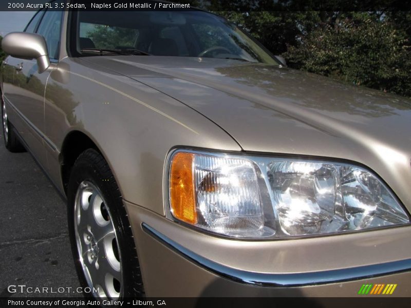 Naples Gold Metallic / Parchment 2000 Acura RL 3.5 Sedan