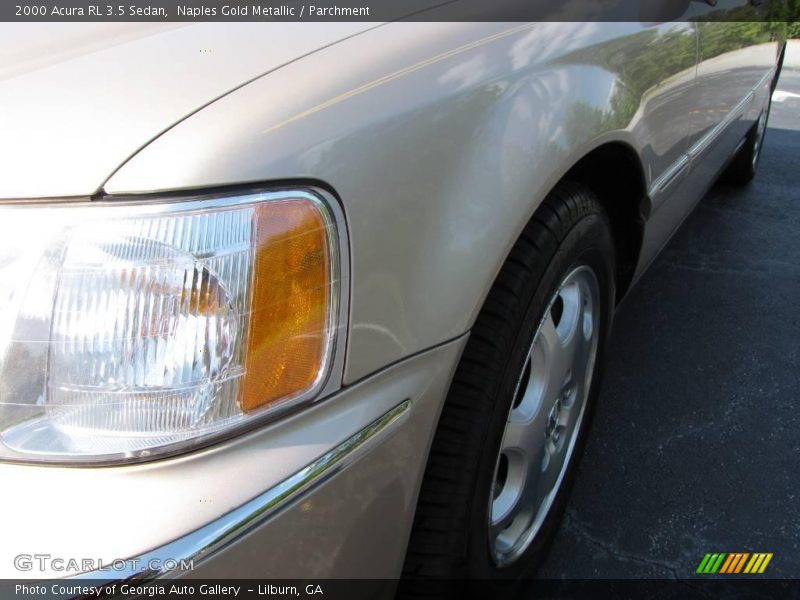 Naples Gold Metallic / Parchment 2000 Acura RL 3.5 Sedan