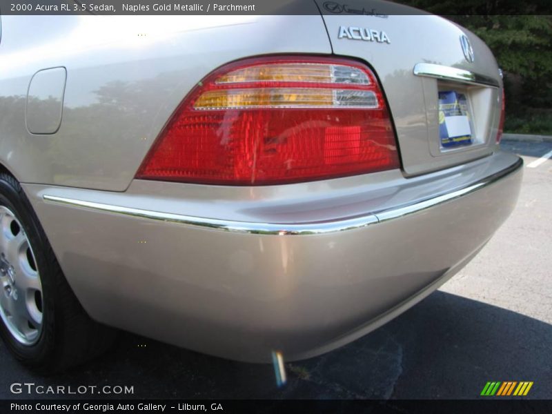 Naples Gold Metallic / Parchment 2000 Acura RL 3.5 Sedan