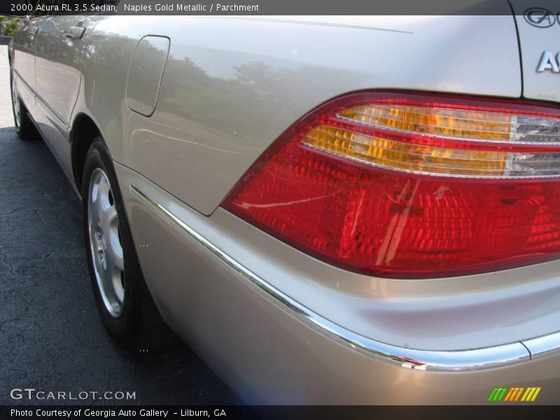 Naples Gold Metallic / Parchment 2000 Acura RL 3.5 Sedan