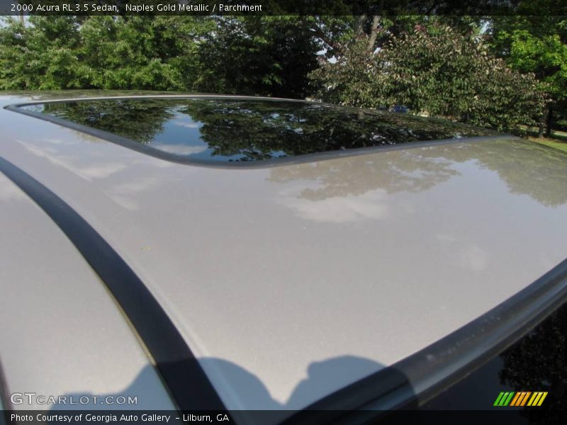 Naples Gold Metallic / Parchment 2000 Acura RL 3.5 Sedan