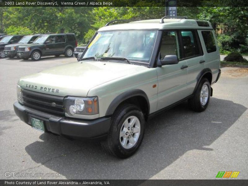 Vienna Green / Alpaca Beige 2003 Land Rover Discovery S