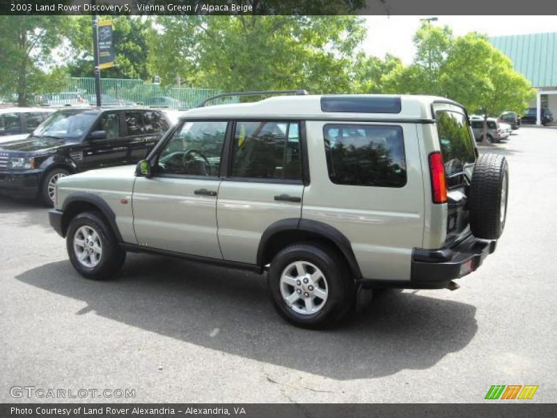 Vienna Green / Alpaca Beige 2003 Land Rover Discovery S