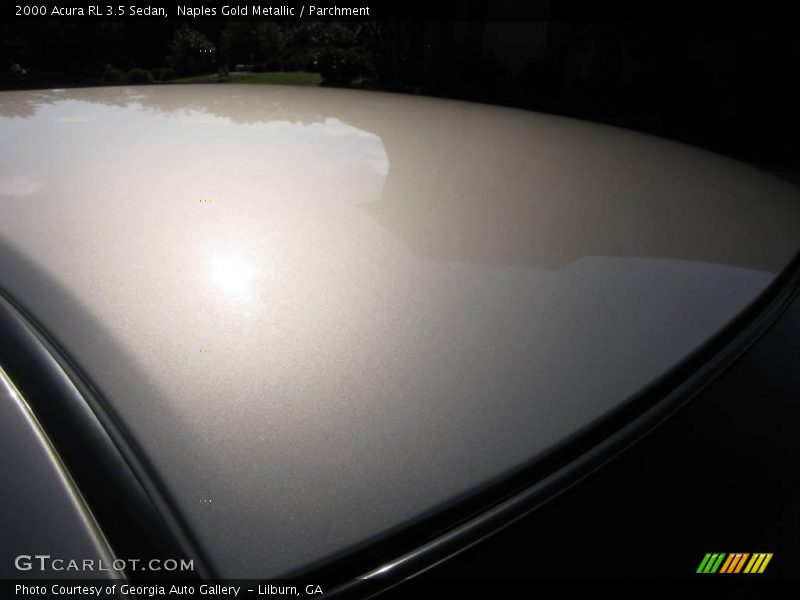 Naples Gold Metallic / Parchment 2000 Acura RL 3.5 Sedan
