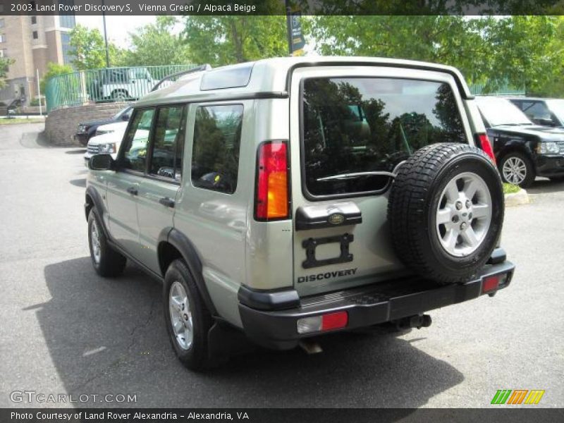 Vienna Green / Alpaca Beige 2003 Land Rover Discovery S