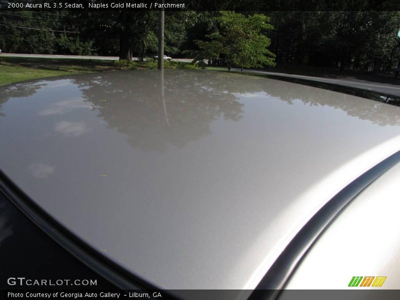 Naples Gold Metallic / Parchment 2000 Acura RL 3.5 Sedan