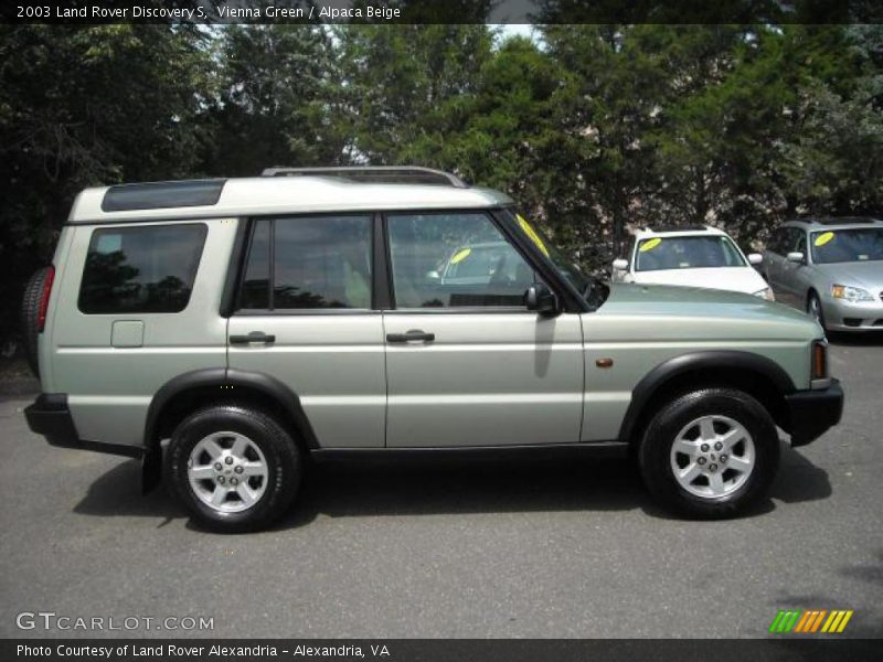 Vienna Green / Alpaca Beige 2003 Land Rover Discovery S